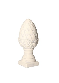 Dekoracja Cone 32cm white ze sklepu dekoria.pl w kategorii Dekoracje - zdjęcie 171772225