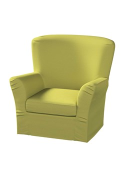 Pokrowiec na fotel Tomelilla wysoki z zakładkami ze sklepu dekoria.pl w kategorii Pokrowce na kanapy i fotele - zdjęcie 171772999