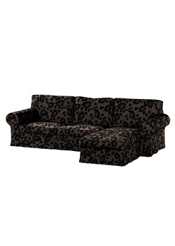 Pokrowiec na sofę Ektorp 2-osobową i leżankę ze sklepu dekoria.pl w kategorii Pokrowce na kanapy i fotele - zdjęcie 171777595