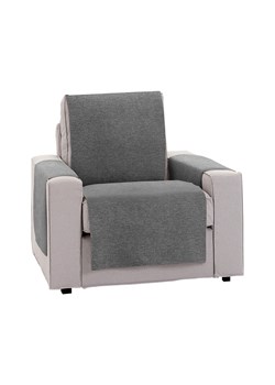 Pokrowiec na sofę-fotel jednoosobowy Universal grey ze sklepu dekoria.pl w kategorii Tekstylia - zdjęcie 171779585