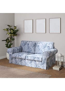 Pokrowiec na sofę Ektorp 2-osobową, rozkładaną, model do 2012 ze sklepu dekoria.pl w kategorii Pokrowce na kanapy i fotele - zdjęcie 171784376