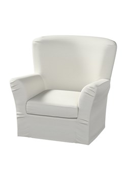 Pokrowiec na fotel Tomelilla wysoki z zakładkami ze sklepu dekoria.pl w kategorii Pokrowce na kanapy i fotele - zdjęcie 171792247