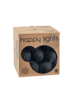 Zestaw kulek  Happy Lights czarne ze sklepu VOX.pl w kategorii Lampiony i lampki - zdjęcie 171930357