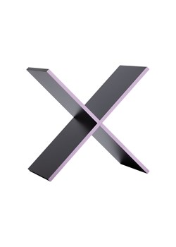 Wypełniacz X różowo-niebieski Young Users ze sklepu VOX.pl w kategorii Półki - zdjęcie 171930848