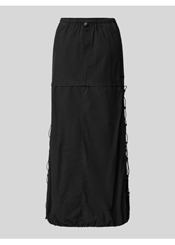 Długa spódnica w jednolitym kolorze z elastycznym pasem ze sklepu Peek&Cloppenburg  w kategorii Spódnice - zdjęcie 171932729