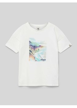T-shirt z nadrukowanym motywem ze sklepu Peek&Cloppenburg  w kategorii T-shirty chłopięce - zdjęcie 171932867