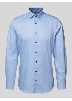 Koszula biznesowa o kroju body fit z kołnierzykiem typu kent model ‘ROYAL’ ze sklepu Peek&Cloppenburg  w kategorii Koszule męskie - zdjęcie 171932918