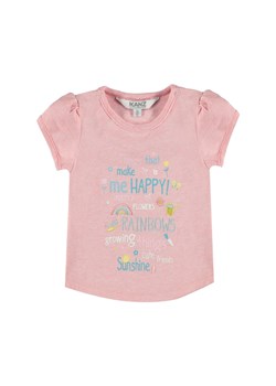 T-shirt dziewczęcy różowy napisy różowy ze sklepu 5.10.15 w kategorii Koszulki niemowlęce - zdjęcie 171932967