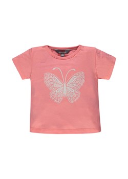Dziewczęca koszulka z krótkim rękawem różowa ze sklepu 5.10.15 w kategorii Koszulki niemowlęce - zdjęcie 171933085