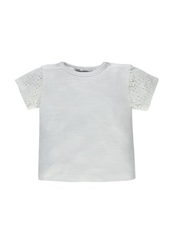 Dziecięca bluzka z krótkim rękawem biała ze sklepu 5.10.15 w kategorii Koszulki niemowlęce - zdjęcie 171933129