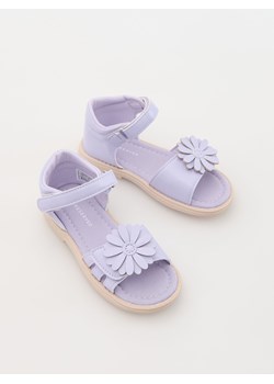 Reserved - Sandały z imitacji skóry - fioletowy ze sklepu Reserved w kategorii Sandały dziecięce - zdjęcie 171933866