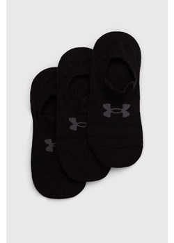 Under Armour skarpetki 3-pack kolor czarny ze sklepu ANSWEAR.com w kategorii Skarpetki damskie - zdjęcie 171934376