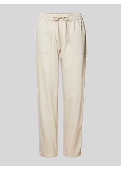 Spodnie o kroju slim fit z elastycznym paskiem model ‘AKILA’ ze sklepu Peek&Cloppenburg  w kategorii Spodnie damskie - zdjęcie 171934659