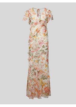 Sukienka wieczorowa z falbanami ze sklepu Peek&Cloppenburg  w kategorii Sukienki - zdjęcie 171934736