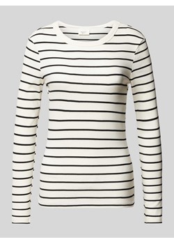 Bluzka z długim rękawem z wzorem w paski ze sklepu Peek&Cloppenburg  w kategorii Bluzki damskie - zdjęcie 171934828
