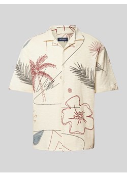 Koszula casualowa o kroju regular fit ze wzorem na całej powierzchni ze sklepu Peek&Cloppenburg  w kategorii Koszule męskie - zdjęcie 171934839