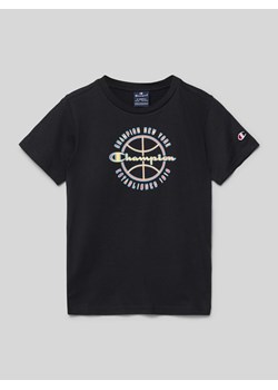 T-shirt z okrągłym dekoltem ze sklepu Peek&Cloppenburg  w kategorii T-shirty chłopięce - zdjęcie 171934848