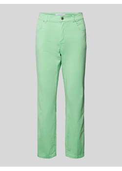 Spodnie o skróconym kroju regular fit model ‘Leni’ ze sklepu Peek&Cloppenburg  w kategorii Spodnie damskie - zdjęcie 171934878