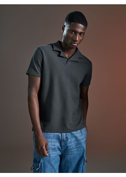 Sinsay - Koszulka polo - szary ze sklepu Sinsay w kategorii T-shirty męskie - zdjęcie 171937155
