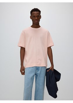 Reserved - T-shirt boxy - pastelowy róż ze sklepu Reserved w kategorii T-shirty męskie - zdjęcie 171938739