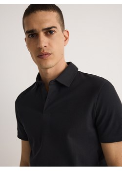 Reserved - Koszulka polo regular fit - ciemnoszary ze sklepu Reserved w kategorii T-shirty męskie - zdjęcie 171938758