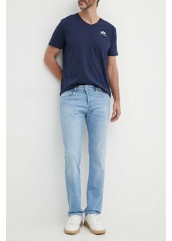 BOSS jeansy Delaware męskie kolor niebieski 50513692 ze sklepu ANSWEAR.com w kategorii Jeansy męskie - zdjęcie 171940305