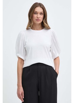 Silvian Heach t-shirt bawełniany damski kolor biały ze sklepu ANSWEAR.com w kategorii Bluzki damskie - zdjęcie 171940575
