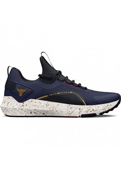 Męskie buty treningowe crossfit Under Armour UA Project Rock BSR 3 - granatowe ze sklepu Sportstylestory.com w kategorii Buty sportowe męskie - zdjęcie 171943838