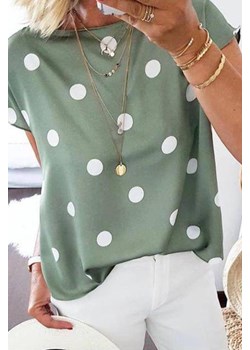 Bluzka DERMOFA OLIVE ze sklepu Ivet Shop w kategorii Bluzki damskie - zdjęcie 171943998