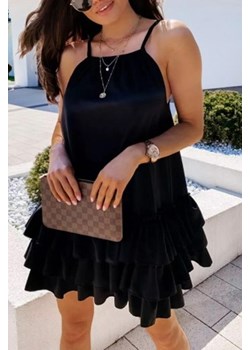 Sukienka MERTOLFA BLACK ze sklepu Ivet Shop w kategorii Sukienki - zdjęcie 171944009