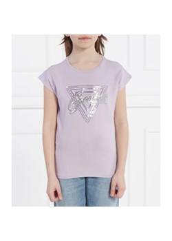 Guess T-shirt | Regular Fit ze sklepu Gomez Fashion Store w kategorii Bluzki dziewczęce - zdjęcie 171944176