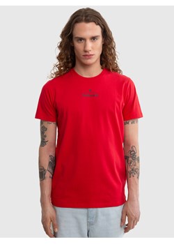 Koszulka męska z linii Authentic z nadrukiem czerwona Techmunen 603 ze sklepu Big Star w kategorii T-shirty męskie - zdjęcie 171944599