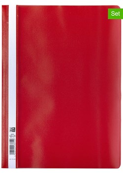 Oxford Skoroszyty (10 szt.) w kolorze czerwonym - A4 ze sklepu Limango Polska w kategorii Akcesoria biurowe - zdjęcie 171946039