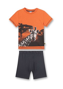 Sanetta Kidswear Piżama w kolorze pomarańczowo-antracytowym ze sklepu Limango Polska w kategorii Piżamy dziecięce - zdjęcie 171946308