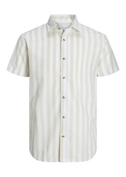Jack &amp; Jones Koszula - Regular fit - w kolorze biało-beżowym ze sklepu Limango Polska w kategorii Koszule męskie - zdjęcie 171947296