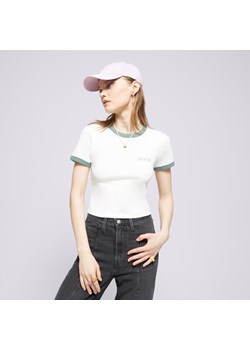 LEVI&#039;S T-SHIRT GRAPHIC RINGER MINI TEE WHITES ze sklepu Sizeer w kategorii Bluzki damskie - zdjęcie 171948637