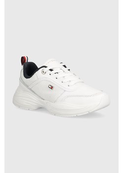 Tommy Hilfiger sneakersy CHUNKY RUNNER kolor biały FW0FW07818 ze sklepu ANSWEAR.com w kategorii Buty sportowe damskie - zdjęcie 171951128