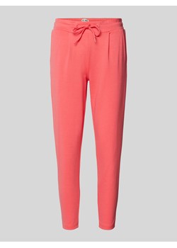Spodnie materiałowe o skróconym kroju tapered fit model ‘KATE’ ze sklepu Peek&Cloppenburg  w kategorii Spodnie damskie - zdjęcie 171951906