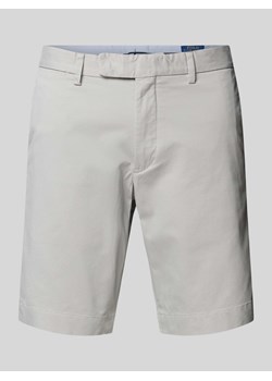 Szorty o kroju slim stretch fit w jednolitym kolorze ze sklepu Peek&Cloppenburg  w kategorii Spodenki męskie - zdjęcie 171952296