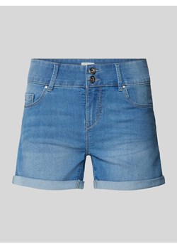 Szorty jeansowe o kroju regular fit z 5 kieszeniami model ‘CARMEN’ ze sklepu Peek&Cloppenburg  w kategorii Szorty - zdjęcie 171952377