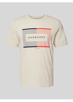T-shirt z nadrukiem z logo model ‘CYRUS’ ze sklepu Peek&Cloppenburg  w kategorii T-shirty męskie - zdjęcie 171952418