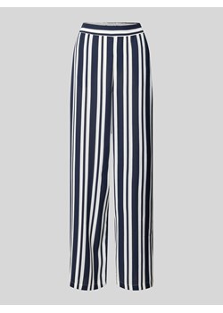 Spodnie z szeroką nogawką i wzorem w paski model ‘RASHA’ ze sklepu Peek&Cloppenburg  w kategorii Spodnie damskie - zdjęcie 171952489