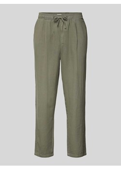 Spodnie z elastycznym pasem model ‘Hakan’ ze sklepu Peek&Cloppenburg  w kategorii Spodnie męskie - zdjęcie 171952495