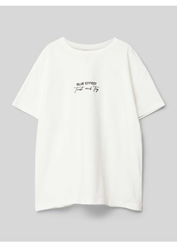 T-shirt o kroju oversized z nadrukiem z logo i okrągłym dekoltem ze sklepu Peek&Cloppenburg  w kategorii T-shirty chłopięce - zdjęcie 171952595