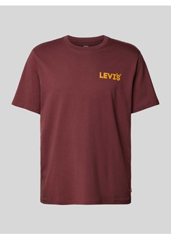 T-shirt z nadrukiem z logo ze sklepu Peek&Cloppenburg  w kategorii T-shirty męskie - zdjęcie 171952607