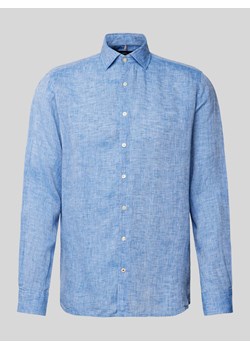 Koszula casualowa o kroju regular fit z lnu model ‘Steven’ ze sklepu Peek&Cloppenburg  w kategorii Koszule męskie - zdjęcie 171952717