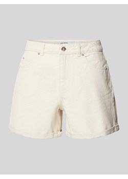 Szorty jeansowe o luźnym kroju w jednolitym kolorze model ‘ZURI’ ze sklepu Peek&Cloppenburg  w kategorii Szorty - zdjęcie 171952768