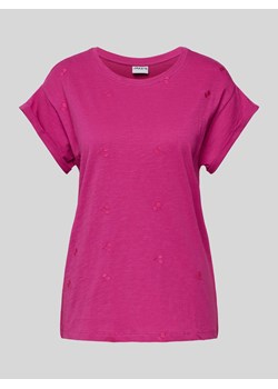 T-shirt z okrągłym dekoltem ze sklepu Peek&Cloppenburg  w kategorii Bluzki damskie - zdjęcie 171952947