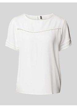 Bluzka z efektem marszczenia model ‘MENNY’ ze sklepu Peek&Cloppenburg  w kategorii Bluzki damskie - zdjęcie 171952977