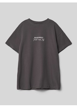 T-shirt o kroju oversized z nadrukiem z logo i okrągłym dekoltem ze sklepu Peek&Cloppenburg  w kategorii T-shirty chłopięce - zdjęcie 171953017